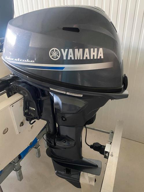Yamaha 25 pk Efi Langstaart  afstandsbediening bj 2019., Watersport en Boten, Buiten- en Binnenboordmotoren, Zo goed als nieuw
