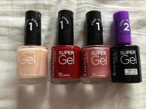 Super gel nagellak van Rimmel London, Sieraden, Tassen en Uiterlijk, Uiterlijk | Cosmetica en Make-up, Zo goed als nieuw, Handen en Nagels