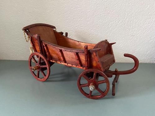 Prachtige handgemaakte boerenwagen, Antiek en Kunst, Antiek | Speelgoed, Ophalen of Verzenden