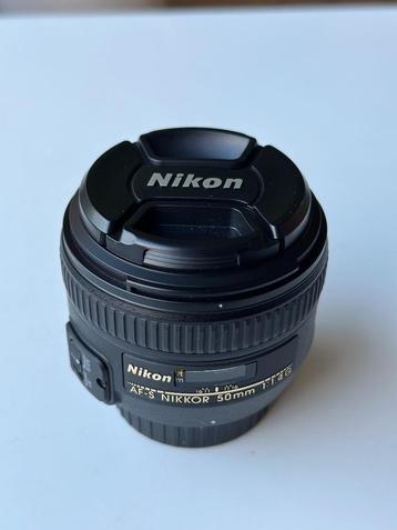 Nikon AF-S Nikkor 50mm 1:1,4G lens