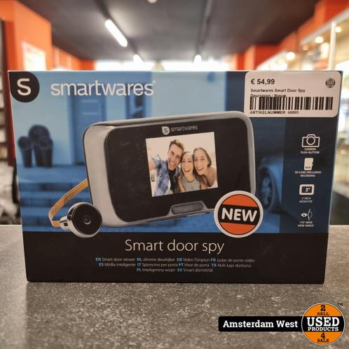 Smartwares Smart Door Spy Deurspion | Nieuw, Audio, Tv en Foto, Videobewaking, Nieuw