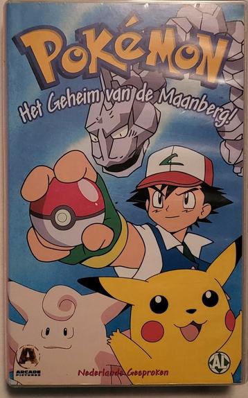 Pokemon Het Geheim Van De Maanberg VHS Cartoon/Anime