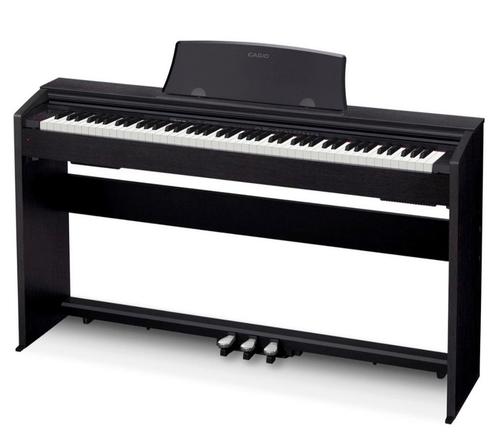 Casio Privia PX-770BK digitale piano zwart, Muziek en Instrumenten, Piano's, Zo goed als nieuw, Piano, Zwart, Digitaal, Ophalen