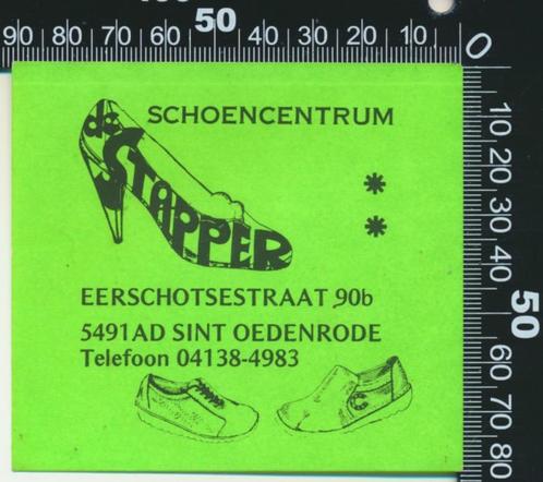 Sticker: Schoencentrum De Stapper - Sint Oedenrode (3), Verzamelen, Stickers, Ophalen of Verzenden