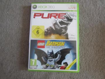 Xbox spellen: Pure en Batman. 2 in 1