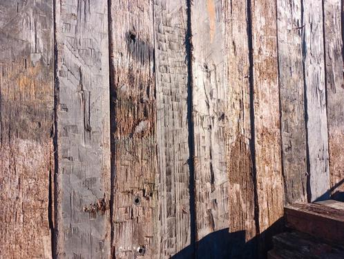 Barnwood  sloophout duurzaam   meerpaalplanken, Doe-het-zelf en Verbouw, Hout en Planken, Ophalen of Verzenden
