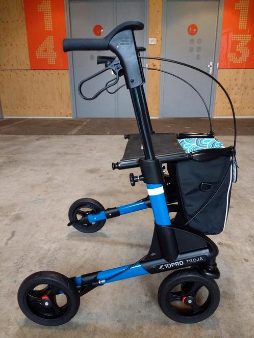 Topro Troja 2G Small rollator incl Garantie en Servicebeurt, Diversen, Rollators, Zo goed als nieuw, Lichtgewicht, Opvouwbaar