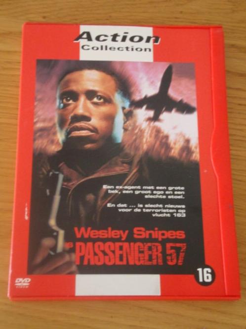 Passenger 57 dvd, Wesley Snipes, Cd's en Dvd's, Dvd's | Filmhuis, Zo goed als nieuw, Vanaf 16 jaar, Ophalen of Verzenden