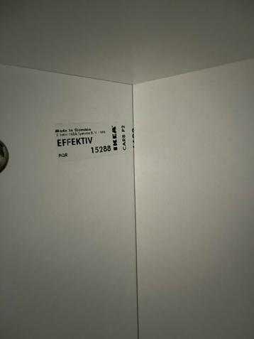 IKEA Effektiv Kast - Hoogglans Wit - Gedemonteerd - afbeelding 1 IKEA Effektiv Kast - Hoogglans Wit - Gedemonteerd - afbeelding 1