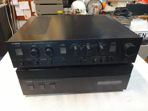 Yamaha M4 + C4 ... vintage set ( 1980 ), Audio, Tv en Foto, Stereo-sets, Gebruikt, Overige merken, Ophalen of Verzenden