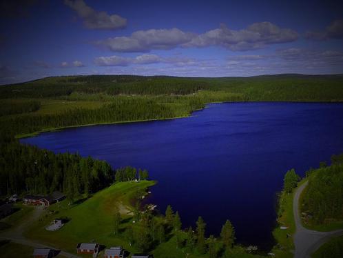 Zweden,rust,ruimte,bos,meer,bungalows,vissen,zwemmen,kids, Vakantie, Campings, Landelijk, Aan meer of rivier, In bergen of heuvels