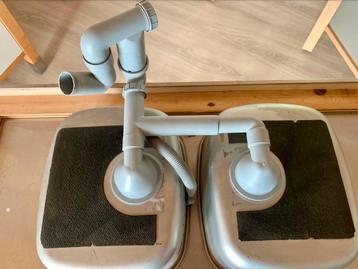 RVS Dubbele Spoelbak Varde Ikea - afbeelding 4 RVS Dubbele Spoelbak Varde Ikea - afbeelding 4