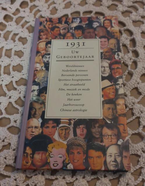 1931 Uw Geboortejaar, met gebeurtenissen uit het jaar 1931, Boeken, Geschiedenis | Wereld, Zo goed als nieuw, Europa, 20e eeuw of later