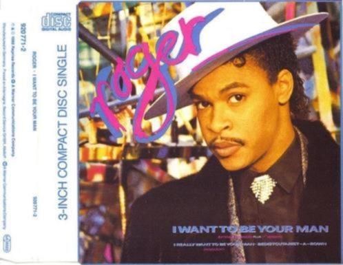 Roger - I Want To Be Your Man 3 Inch CD Maxisingle 1988 💿, Cd's en Dvd's, Cd Singles, Zo goed als nieuw, Dance, 1 single, Maxi-single