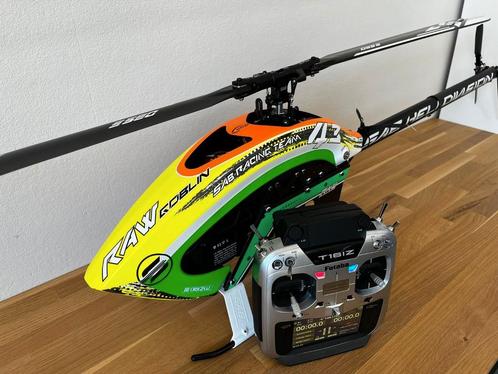 SAB Goblin RAW 580 compleet met Futaba T16IZ zender & lipo's, Hobby en Vrije tijd, Modelbouw | Radiografisch | Helikopters en Quadcopters