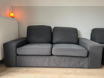 Kivik ikea 2-zits bank middengrijs - afbeelding 1 Kivik ikea 2-zits bank middengrijs - afbeelding 1