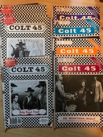 Colt 45 -Western boekjes - Distrigo romans - div sets