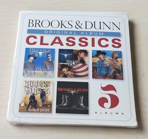 Brooks & Dunn - Original Album Classics 5CD Set Nieuw, Cd's en Dvd's, Cd's | Country en Western, Nieuw in verpakking, Boxset, Ophalen of Verzenden
