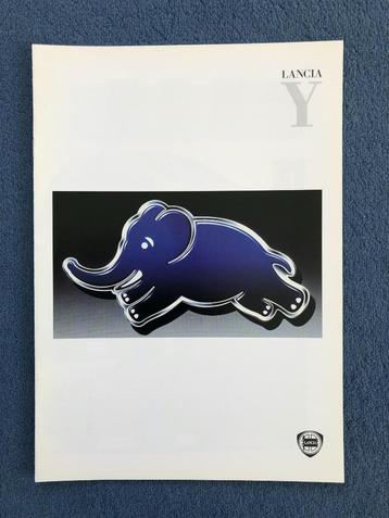 LANCIA Y ELEFANTE BLU Italiaanse folder 1997