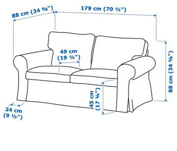 IKEA EKTROP Sofa - afbeelding 3 IKEA EKTROP Sofa - afbeelding 3