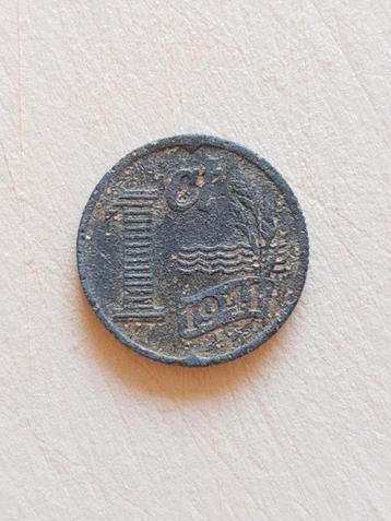 1 cent muntje uit 1941