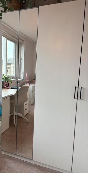 2 x spiegeldeur (25 x 195) AHEIM voor PAX kast ikea - afbeelding 1 2 x spiegeldeur (25 x 195) AHEIM voor PAX kast ikea - afbeelding 1