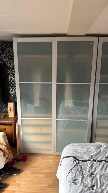 IKEA PAX garderobe kast met laden en glazen deuren - afbeelding 4 IKEA PAX garderobe kast met laden en glazen deuren - afbeelding 4
