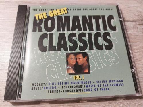 THE GREAT ROMANTIC CLASSICS VOL.1 (CD), Cd's en Dvd's, Cd's | Verzamelalbums, Zo goed als nieuw, Overige genres, Ophalen of Verzenden