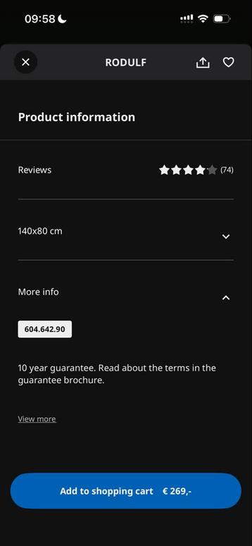 IKEA RODULF zit/sta bureau | Electric sit/stand desk - afbeelding 3 IKEA RODULF zit/sta bureau | Electric sit/stand desk - afbeelding 3