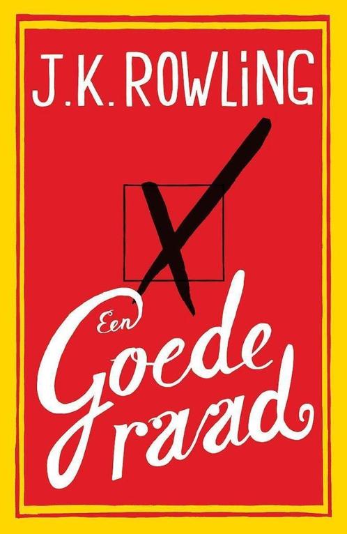 J.K. Rowling - Een goede raad, Boeken, Romans, Gelezen, Europa overig, Ophalen of Verzenden