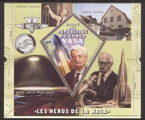 Space, NASA - Congo 2014 - Postfris II, Postzegels en Munten, Postzegels | Thematische zegels, Postfris, Vliegtuigen, Verzenden