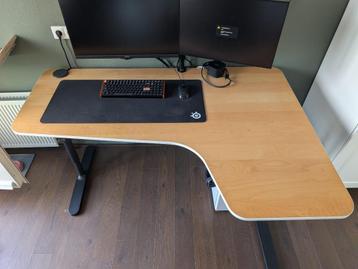 Bureau (Hoek rechts) - Ikea Bekant - Hoogte verstelbaar - afbeelding 1 Bureau (Hoek rechts) - Ikea Bekant - Hoogte verstelbaar - afbeelding 1