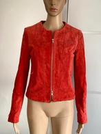 i256 echt-suede-leren jasje maat 34/36=XS/S blazer colbert