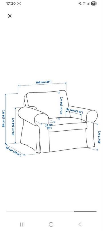 Ikea Ektorp Hoekbank + Fauteuil - afbeelding 21 Ikea Ektorp Hoekbank + Fauteuil - afbeelding 21