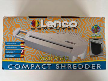 Lenco computer compact shredder MXD 9543