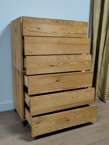 2 x IKEA Ivar vintage grenen ladenkast - gratis bezorgd - afbeelding 3 2 x IKEA Ivar vintage grenen ladenkast - gratis bezorgd - afbeelding 3