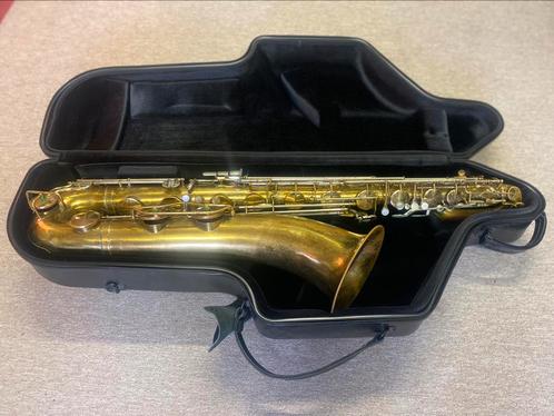 King Super 20 Bariton Saxofoon, Muziek en Instrumenten, Blaasinstrumenten | Saxofoons, Gebruikt, Bariton, Met koffer, Ophalen
