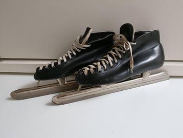 Schaatsen Noren Viking Mid Laag 42 Noor leer zwart