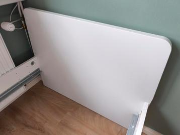 Wit bedframe Ikea met lattenbodem - afbeelding 4 Wit bedframe Ikea met lattenbodem - afbeelding 4