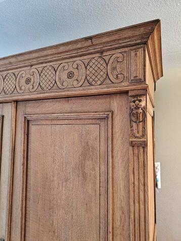 Antieke Franse kledingkast demontabel - afbeelding 6 Antieke Franse kledingkast demontabel - afbeelding 6