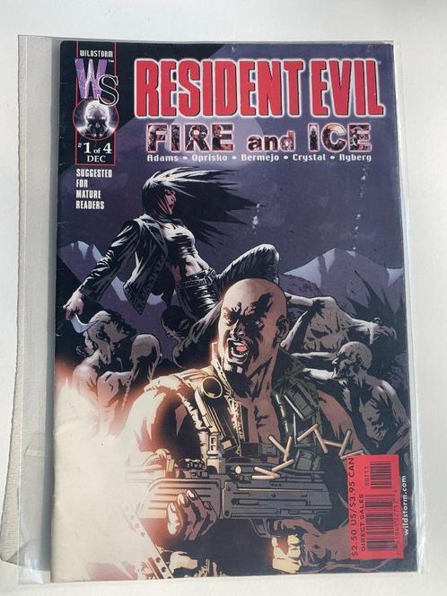 Comic | Resident Evil Fire and ice Wildstorm 1 of 4, Spelcomputers en Games, Games | Overige, Zo goed als nieuw, Ophalen of Verzenden