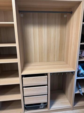 Ikea Pax hoekkast + losse kast met lades en roede - afbeelding 4 Ikea Pax hoekkast + losse kast met lades en roede - afbeelding 4