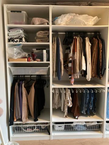 IKEA PAX kledingkast, 375 cm breed, 236 cm hoog, wit - afbeelding 2 IKEA PAX kledingkast, 375 cm breed, 236 cm hoog, wit - afbeelding 2