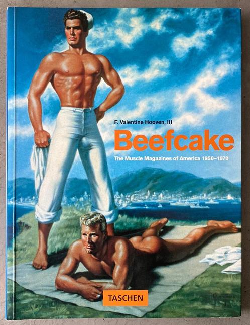 Beefcake - F.Valentine Hooven, III - muscle magazines 50-70, Boeken, Kunst en Cultuur | Fotografie en Design, Zo goed als nieuw