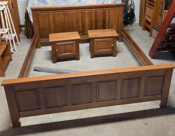 Oisterwijk houten tweepersoons bedframe 180 cm - afbeelding 5 Oisterwijk houten tweepersoons bedframe 180 cm - afbeelding 5