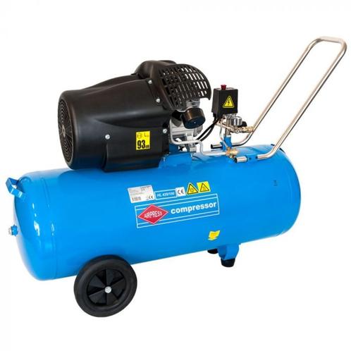 Stunt!! Airpress HL 425-100V 2 cilinder compressor/100 L., Doe-het-zelf en Verbouw, Compressors, Nieuw, 6 tot 10 bar, 100 liter of meer