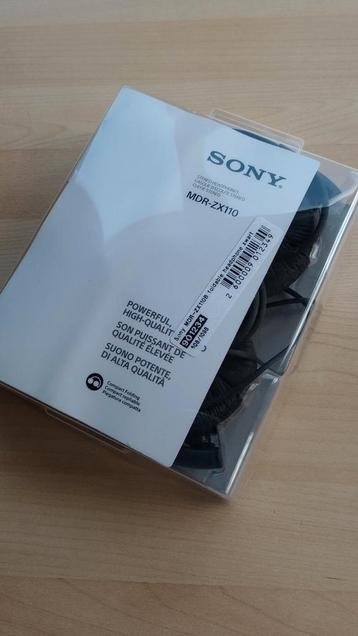 ongebruikte Sony MDR ZX110 koptelefoon 