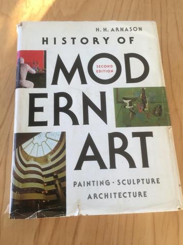 Kunstboek, moderne kunst. History of modern art