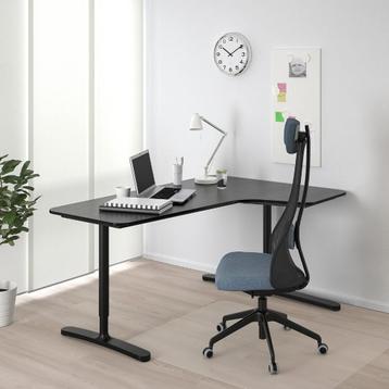 IKEA BEKANT Bureau zwartbruin 160x100cm - afbeelding 3 IKEA BEKANT Bureau zwartbruin 160x100cm - afbeelding 3