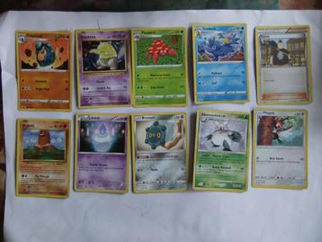 10 pokemon kaartjes set 5